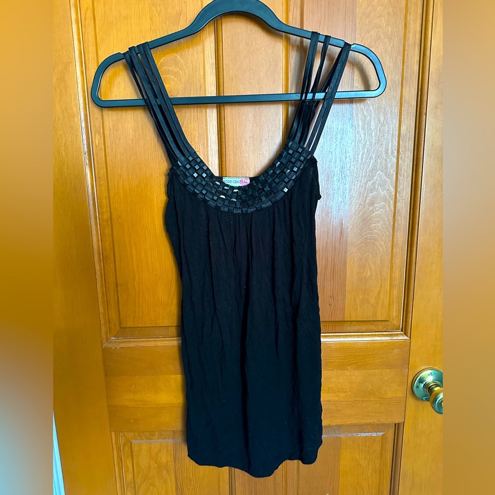 Black Body Central Tank Top. Small.